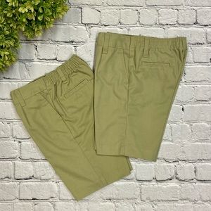 Dickies shorts, set of two, boys size 6, khaki